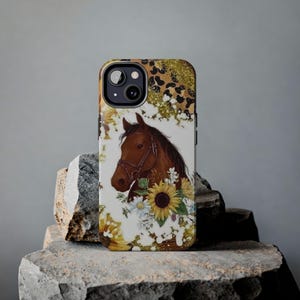 iPhone 16 Case: Trendy Phone case for 17-16-15-14-13-12-11, Horse Phone Case iPhone 13