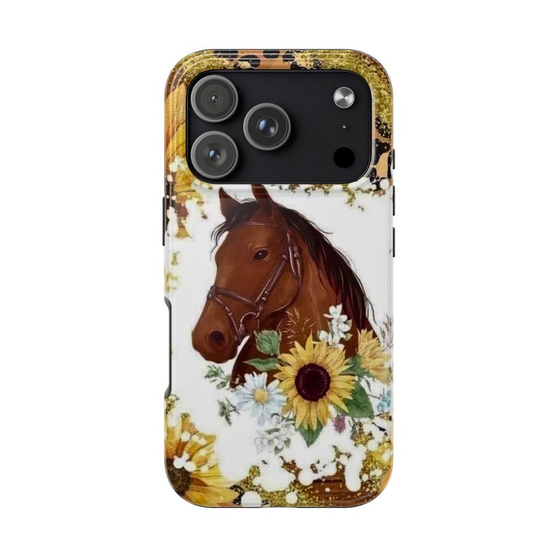 iPhone 16 Case: Trendy Phone case for 17-16-15-14-13-12-11, Horse Phone Case iPhone 17 Pro
