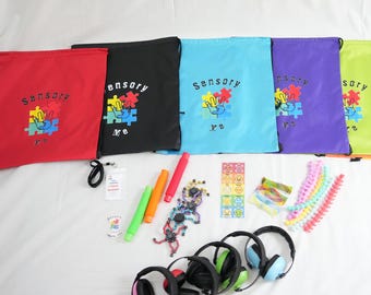 Sensory 4 Me Kit - Beruhigende sensorische Werkzeuge, Fidget Kit für Autismus, ADHS, Selbstregulierung, Stressabbau Geschenk für Kinder und Erwachsene