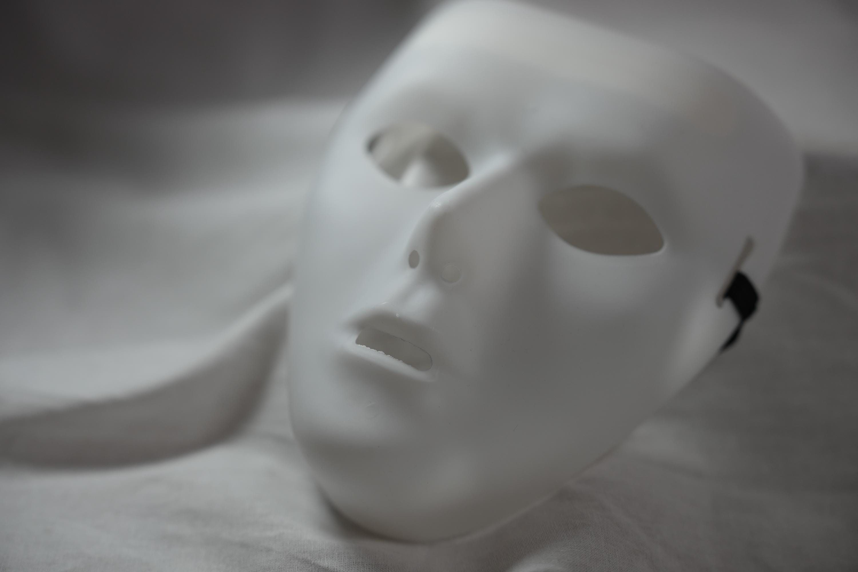 White Mask Examples 5 White Masks Bundle - Etsy