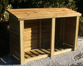 Heavy duty 5ft x 6ft Log Store.