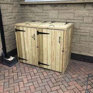 Bin Store, Double Wheelie Bin Storage