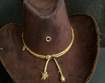 Rick Grimes Carl Grimes Judith Grimes The Walking Dead Sheriff Hat Replica  Prop Cosplay