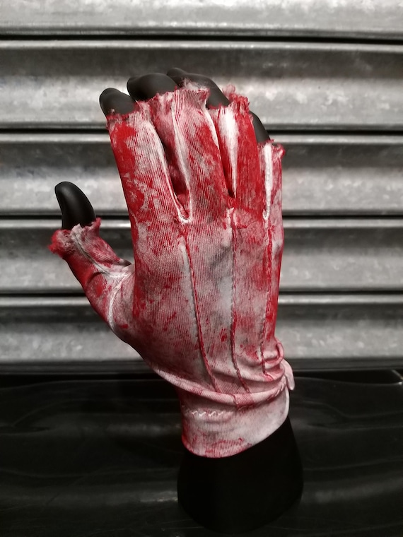 Clobbered Clown Gloves Cosplay Costume Horror OOAK One Pair