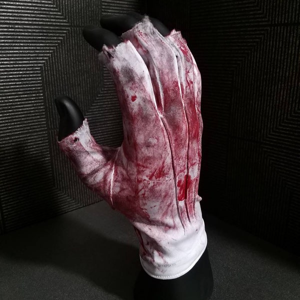 Clobbered Clown Gloves Cosplay Costume Horror OOAK