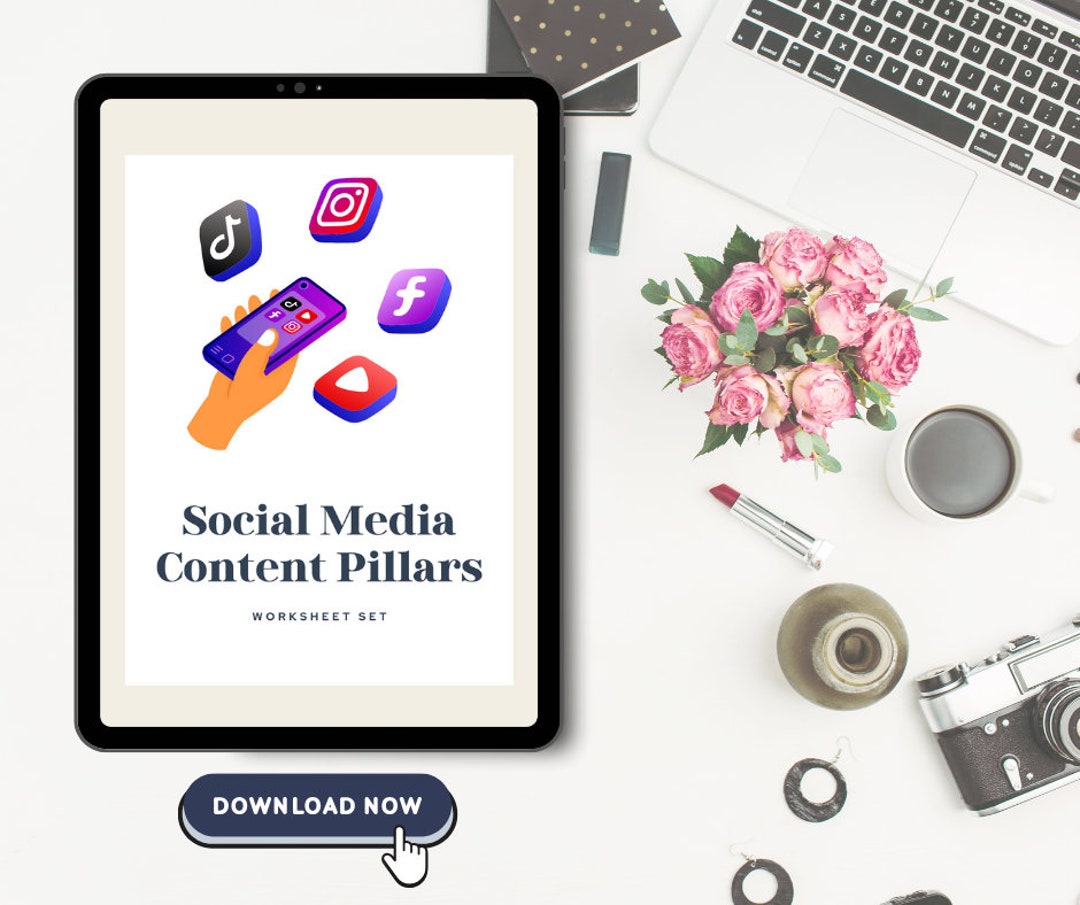 Content Pillar Worksheet Set Perfect for Planning for Your Business - Etsy