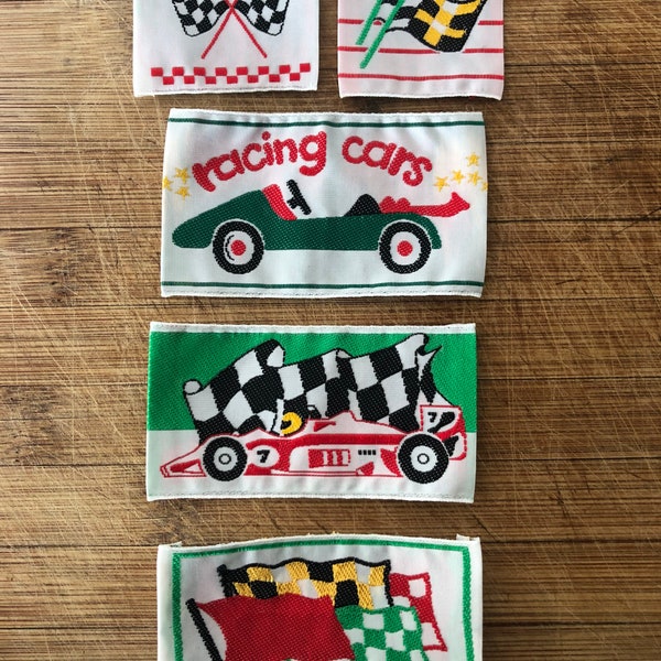 A Pair Of Motor Car Racing Patches Sew / Iron On Badges Aston Martin (a) - Foto 4