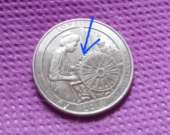 2019 Lowell State Quarter Fehler