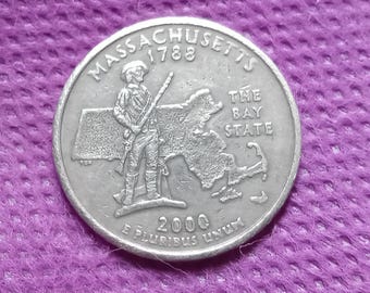 Seltene Massachusetts 2000 QuarterError