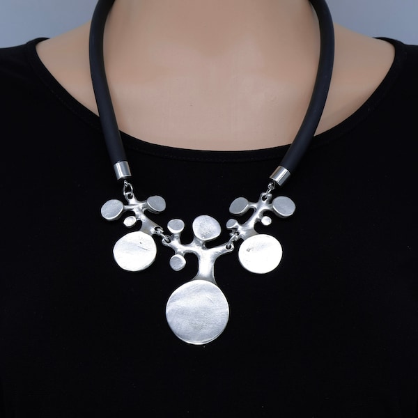 Gorgeous unique bold necklace, statement necklace, chunky necklace,