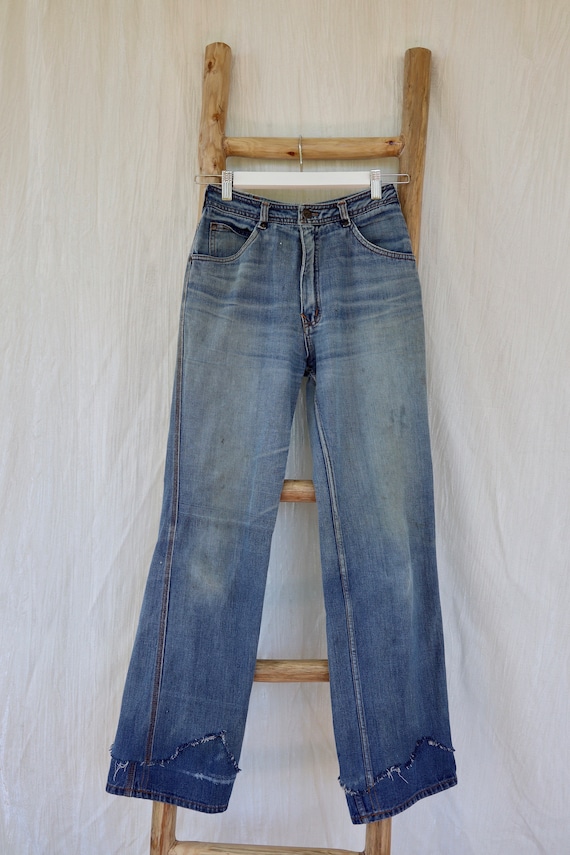 Distressed Flare Jeans - image 1