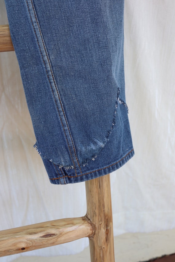 Distressed Flare Jeans - image 4