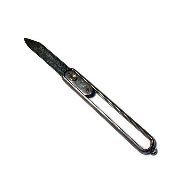 Silver Pocket Knife Etsy