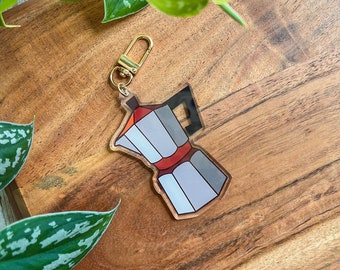 Moka Pot - Greca Keychain |  Coffee | Republica Dominicanas