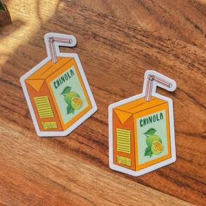 Chinola Juice Wasserdichter Mattaufkleber