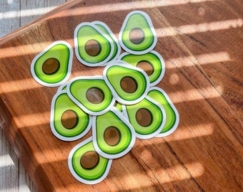 Avocado Sticker | Vinyl Sticker | Die Cut | Aesthetic Sticker | Waterbottle Sticker