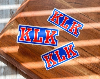 KLK Vinyl Sticker - Dominican Sticker - Vinyl Sticker