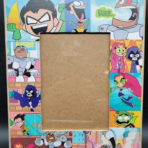 Teen titans, Cartoon Character 5x7 Oversized Picture Frame