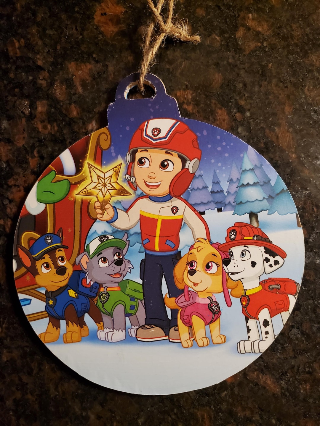 Paw Patrol Christmas Ornamentsnull