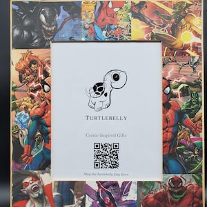 Spider man villians  Cartoon Character 8x10 Oversized Picture Frame