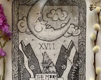 A Carta do Tarô da Lua