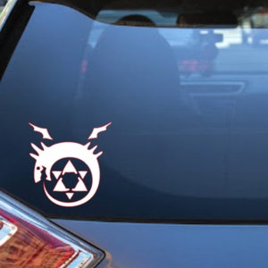 Homunculus Symbol VINYL MATTE DECAL from Fullmetal Alchemist: Brotherhood