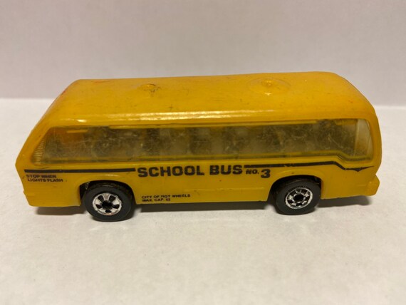 1981 Hot Wheels School Bus Etsy