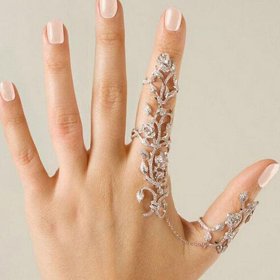 Vintage finger deals rings