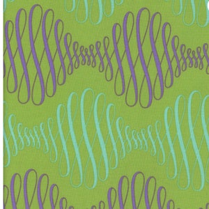 Parisville Deja Vu by Tula Pink-Spencer Stripe Pistachio-Mfg Free Spirit-Mfg #PWTP194.PISTACHIO-Premium Cotton Fabric-Sold by Half Yard Cuts