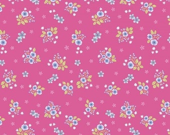 Frolic cotton quilting fabric by Amanda Murphy in Rose Meadow from Benartex