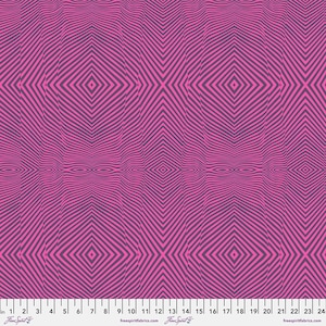 Moon Garden by Tula Pink-Dusk Lazy Stripe-Manufacturer Free Spirit-Manufacturer #PWTP022.DUSK-Premium Cotton Fabric-Sold by Half Yard Cuts