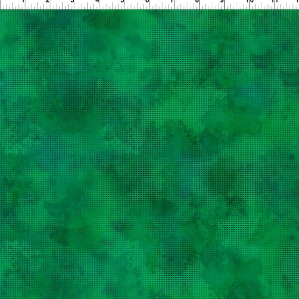 Dit Dot Evolution - Emerald Green Quilt Fabric Blender from In The Beginning - Manufacturer Item #1DDE-26 - Half Yard