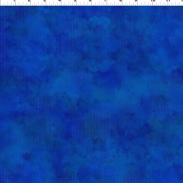 Dit Dot Evolution - Royal Blue Quilt Fabric Blender from In The Beginning - Manufacturer Item #1DDE-34 by Half Yard