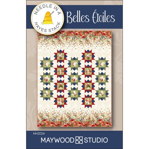 Belles Etoiles Kit - Belle Epoque by Maywood Studios - Finished Size: 64" x 83"