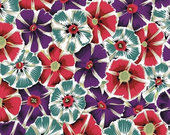 Contrast Pinwheels cotton quilting fabric by Phillip Jacobs for Kaffe Fassett Collective from Free Spirit