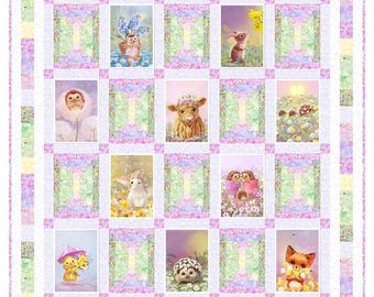 Spring Sweeties Quilt Kit (53" x 57")