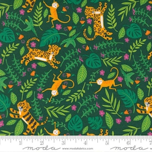 Jungle Paradise Palm Quilt Fabric by Moda Item #20783 22  - Half Yard Cuts