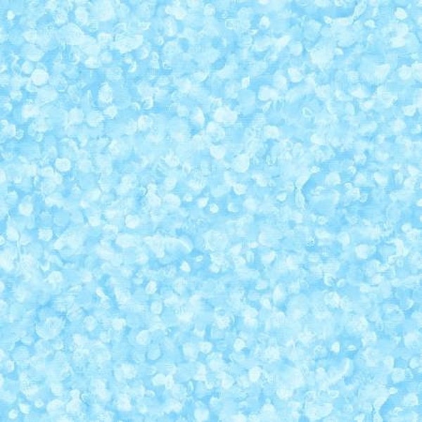 Dabble Paint Drops Light Blue Wideback Quilt Fabric by Oasis Fabrics - 116"/118" - Half Yard Cuts Item#1864509