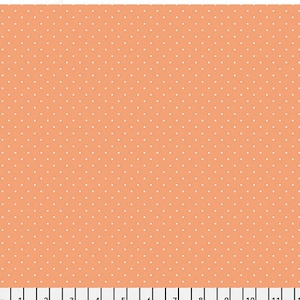 Tiny Dots by Tula Pink - Peach - Mfg. Free Spirit - Mfg. #PWTP185.PEACHY - Premium Cotton Fabric - Sold by Half Yard Cuts
