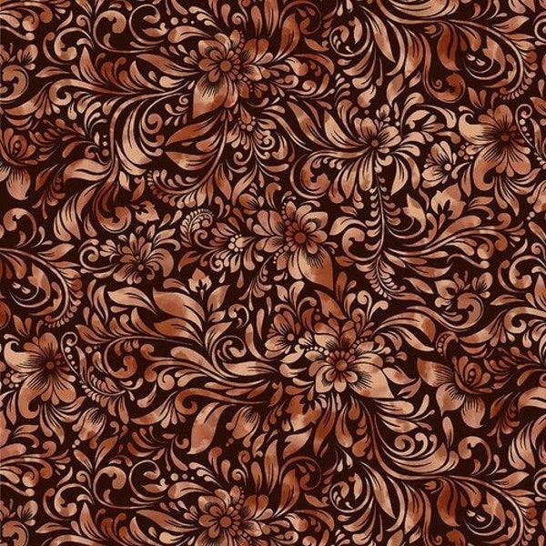 Allure Wideback - Cocoa - 116"-118" - premium 100% cotton fabric by Blank Quilting - Item# 2601-39 - Sold in half yard increments
