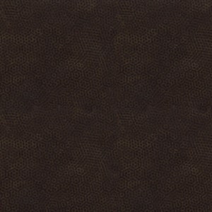 May include: Dark brown fabric with a repeating hexagonal pattern. The pattern is a lighter shade of brown, creating a subtle contrast and texture. The overall appearance is a rich, earthy tone.