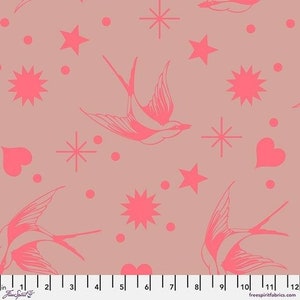 Neon True Colors by Tula Pink - Fairy Flakes Nova - Mfg Free Spirit - Mfg # PWTP157.NOVA-Premium Cotton Fabric - Sold by Half Yard Cuts
