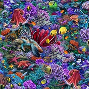 Deep Sea Treasures Quilt Kit by QT Fabrics 69.5 X 78.5 - Etsy