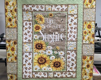 You Are My Sunshine - Message Board 2.0 Quilt Kit - 61" x 78.5"