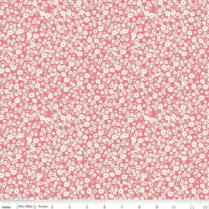 Spring Gardens by My Mind&#39;s Eye - Sugar Pink Blossoms - Mfg. Riley Blake - Mfg. #C14113-SUGAR - Premium Cotton - Sold by Half Yard Cuts
