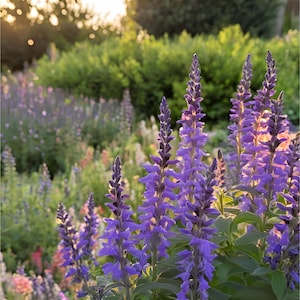 10/15/30 Perennial Salvia May Night Sage-Meadow Bulk Plants Flowers Herbs
