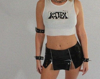 Latex Reißverschluss Micro Rock