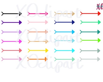 Small Arrow PNGs Sublimation Clip Art