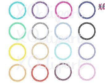 16 Doodle Frame Clip Art PNGs for Digital Planners, Graphic Design, Classroom, and Crafts