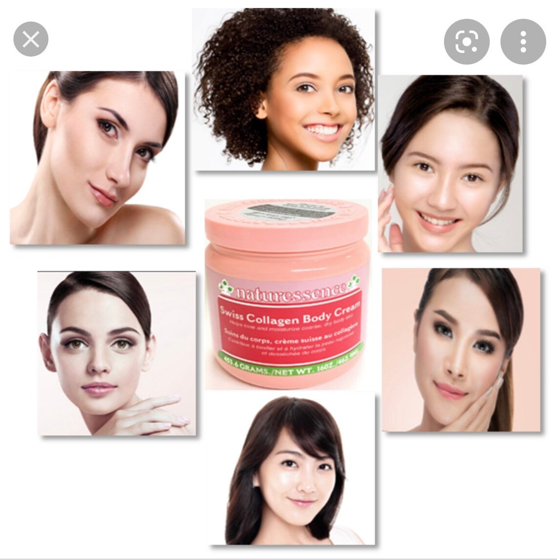 Naturessence Swiss Collagen Body Cream 586ml Etsy Ireland